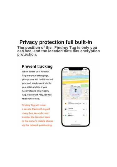 Skycity Beyaz Global Konumlandırma Valiz Anti-kayıp Cihazı - Nfc Ve Uçtan Uca Sensörlü, 365 Gün Pil Ömrü, Android/ios Uyumlu