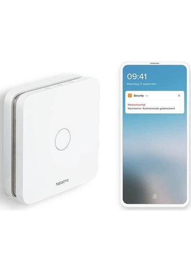 Netatmo NCO-EC Akıllı Karbonmonoksit Alarmı