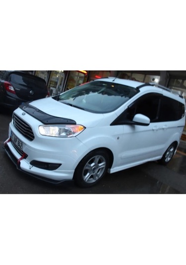 Dkelektronik Ford Tourneo Courier Ön Tampon Eki Bodykit Lip 127 Pionablack Parlak Siyah