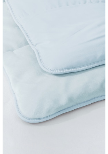 Yataş Bedding Macaron Tek Kişilik Wellsoft Yorgan - Mavi