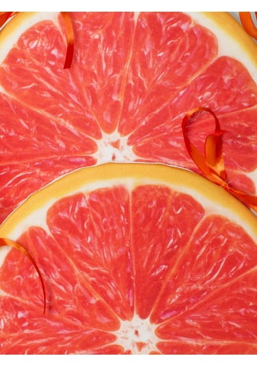 Domaletto Sandalye İçin Bağcıklı Yuvarlak Yastık, 2 Ad 479654975 Altın Rengi