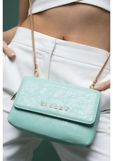 Sisley Sly 069 Çapraz Çanta Std / Yeşil Yeşil