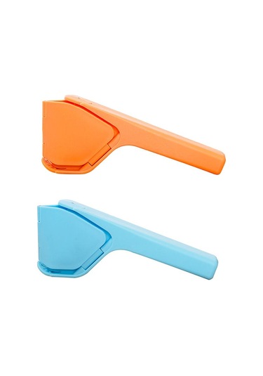 Max Juice Extraction Limon Limon Sıkacağı Kullanımı Kolay Düz Limon Sıkacağı Kaldıraçlı Sıkacak Dahili Süzgeçli Mavi