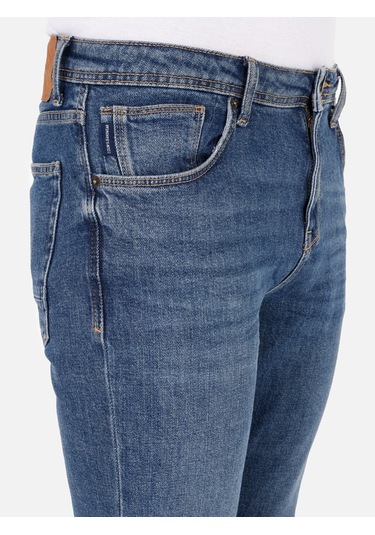Colins 044 Karl Normal Kesim Düşük Bel Düz Paça Mavi Erkek Pantolon Cl1071243 Denim Colins 044 Karl Normal Kesim Düşük Bel Düz Paça Mavi Erkek Pantolon Cl1071243 Denim