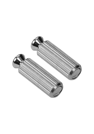 Geeroyoo Elektro Gitar Tremoço Köprüsü Torkma Vida Seti - 8mm Çaplı Gümüş Renkli 2 Adet - Köprü Tamiri Ve Değişimi İçin