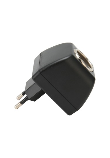 Geeroyoo 12v 1a Ev Kullanıma Uygun Oto Power Adaptörü - 100-240v Ac/dc Dönüştürücü, Led Gösterge, Abs Malzeme, Avrupa Standartı