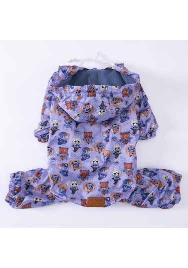 Pettrend Sticth Tulum Yağmurluk Köpek Kıyafeti Köpek Yağmurluğu