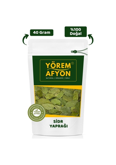 Doğanın Arındırıcı Mührü & Negatif Enerjiye Karşı Kalkan Hakiki Sidr Yaprağı Sedir Sidir 40gr.