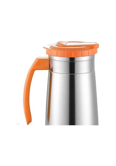 Novahub Soğuk Su Isıtıcısı Mavi Paslanmaz Çelik Sürahi 1.3l Kapaklı Çaydanlık