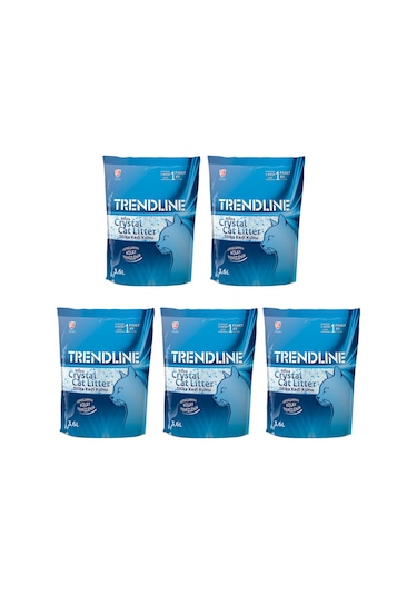 Trendline Tozsuz Silika Kristal Kedi Kumu 5 x 3600 ML