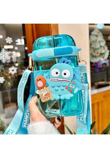 640ml Denizkızı Desenli Çocuk Taşınabilir İçme Şişesi