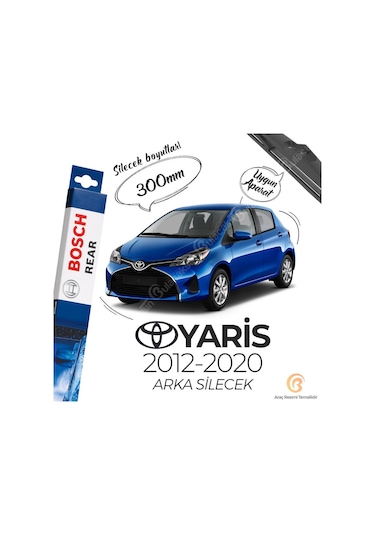 Toyota Uyumlu Yaris Arka Silecek 2012-2020 Bosch Rear H309