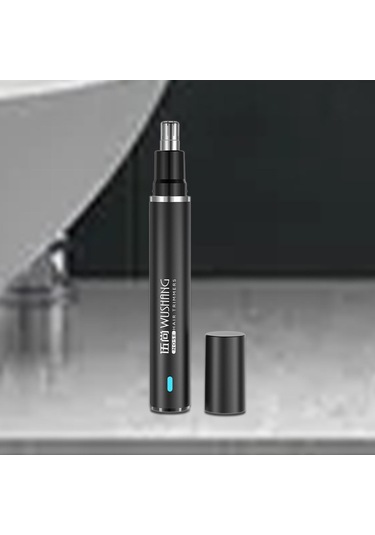 Suntek Burun Kesme Makinesi Yıkanabilir Baş Bakım Aleti Siyah