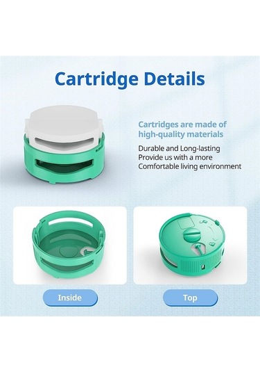 Flybuy Shark İçin 4'lü Koku Nötralizatör Kartuşu Eksiksiz Yedeği