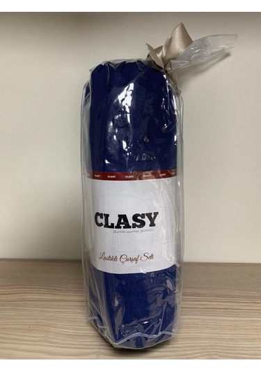 Clasy Ranforce Lastikli Çarşaf Seti Tek Kişilik Lacivert Çok Renkli