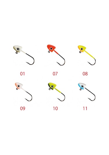 Mutant 6421 Master Trigon 1.7gr LRF Jig Head 5'li Paket