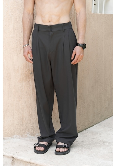 Mai Collection Geaohrid Siyah Erkek Pantolon Siyah