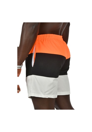 Deepsea Erkek Turuncu Hızlı Kuruyan Deniz Şortu 2403002