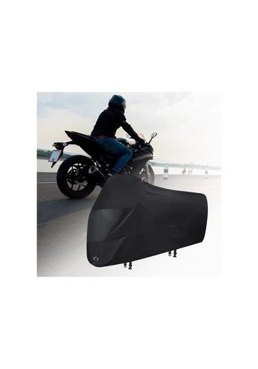 Suntek Motosiklet Örtüsü Motosiklet Su Geçirmez Toz Geçirmez Kapak 200x70x110 Cm