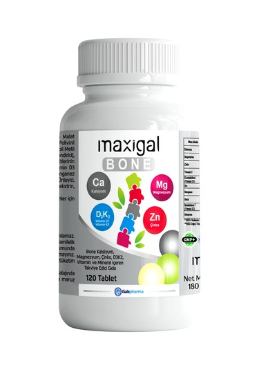 Maxigal Bone Takviye Edici Gıda 120 Tablet
