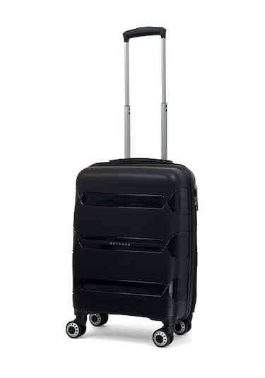 Lucas Polipropilen Kırılmaz Valiz, Kabin Boy Siyah