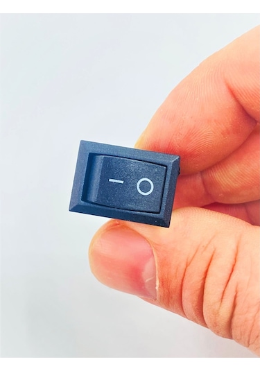Lazica Rocker Switch 12v Mini Dikdörtgen Aç Kapa Anahtar 1-0