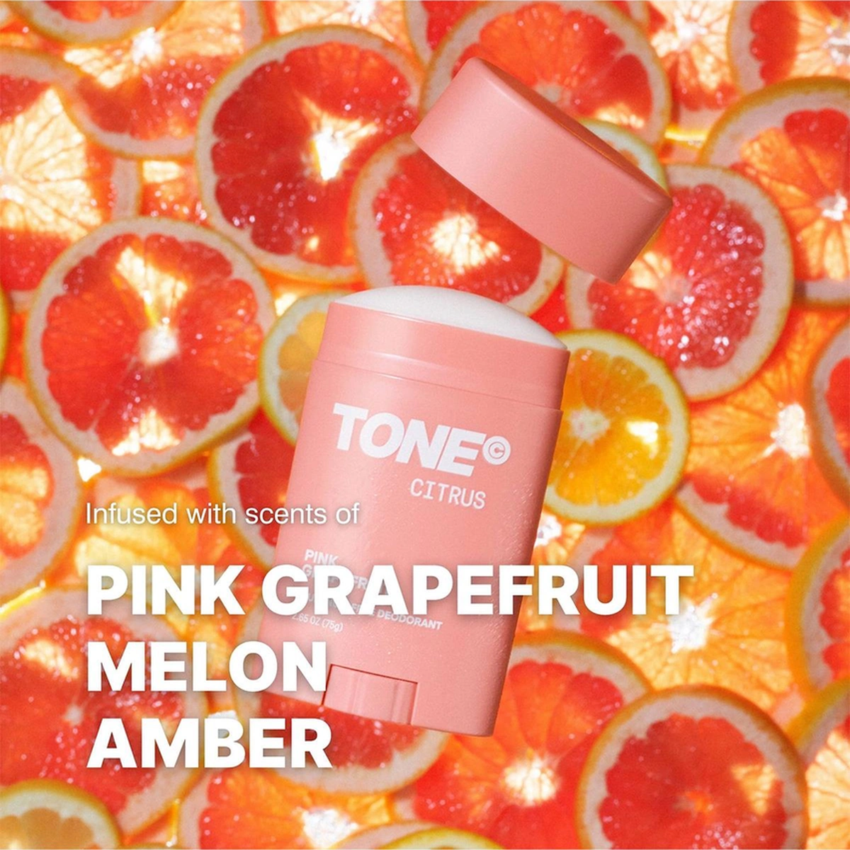 Tone Citrus Pink Grapefruit Alüminyumsuz Stick Deodorant 75gr