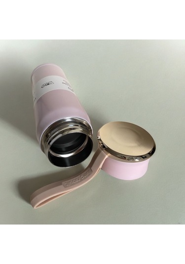 Classıc Stainless Steel Yandan Tutmalı Günlük Şık 450 ML Pembe