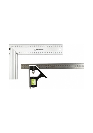 Magnusson Mag 2 Prç Kombine Gönye Seti 250 MM - 300 MM