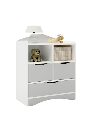 Floradesign Baby Step Çocuk Odası Takımı Gardırop + Şifonyer