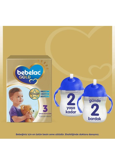 Bebelac Gold 3 Çocuk Devam Sütü 1 Yaş+ 1150 G