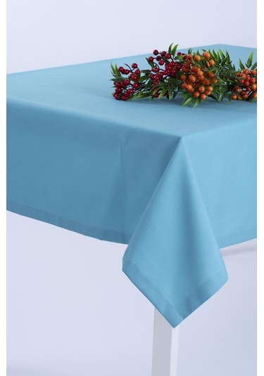 Duck Kumaş Masa Örtüsü Leke Tutmaz TURKUAZ Seçenekli ilan