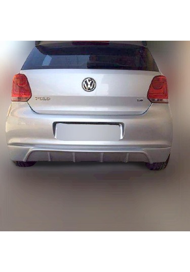 Volkswagen Polo Difüzörlü Arka Tampon Eki 2009-2014 Model Arası