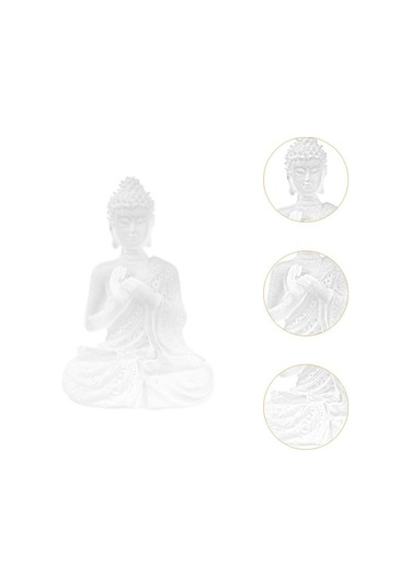 Opulentliving Reçine Buda Heykeli, Zen Feng Shui, Ev Dekorasyonu, Meditasyon, Yoga Stüdyosu, Hediye Stil B