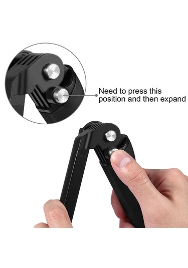 Puluz 3 Yönlü Kavrama Katlanabilir Tripod Selfie-stick Monopod