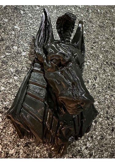 Antik Mısır Tanrısı Anubis Duvar Dekorasyonu