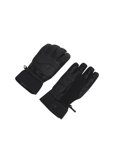 Oakley Peak Leather Gloves Siyah Siyah