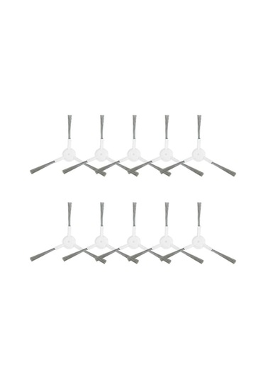 X30 / X30 Pro S30 L10s Ultra S10 S10 Pro S20 Robot Süpürgeler İçin 10 Adet Yan Fırça Yedek Parça Aksesuarları - Yongtao