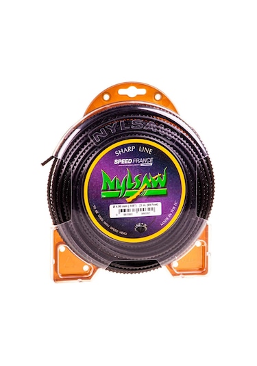 Nylsaw Misina 4.0Mm 21 Metre Siyah Tırtıklı Misine