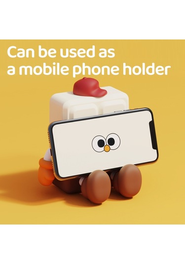 Yaratıcı Çikolata Gece Lambası Karikatür Telefon Standı Çocuklar İçin Silikon Başucu Lambası Çok Renkli