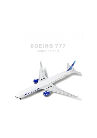 1/157 Ölçekli Boeing 777 United Airlines 47 Cm Model Uçak