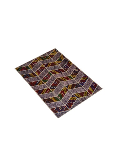 Patchwork El Dokuma Anadolu Halısı – Spring (424473438)