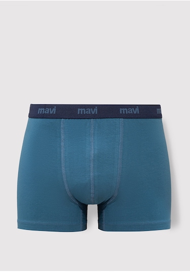 Mavi - 3lü Mavi Boxer 0910615-83077 Mavi