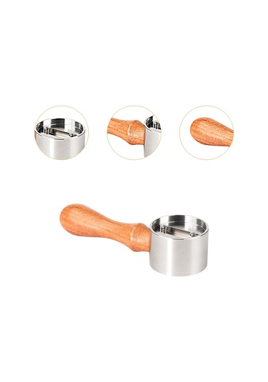 Suntek Buhar Kolu Kahve Makinesi Aksesuarları Espresso Yedek Argent, Ahşap