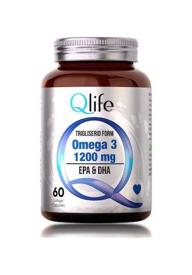 Qlife Omega 3 1200 Mg 60 Kapsül