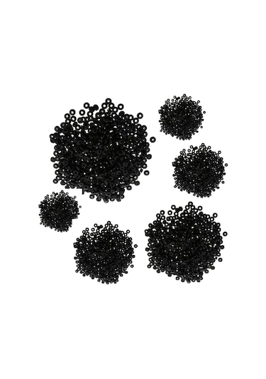 Suntek 1000 Adet Siyah Lastik Takoz Çeşitleri 3mm