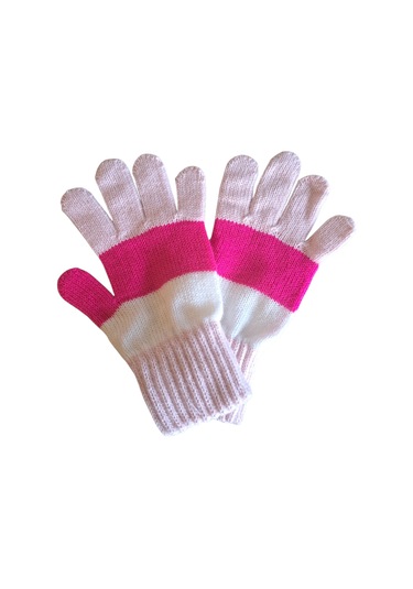 Garson Beden Kız Çocuk Eldiven Pembe 8-12 Yaş Pembe