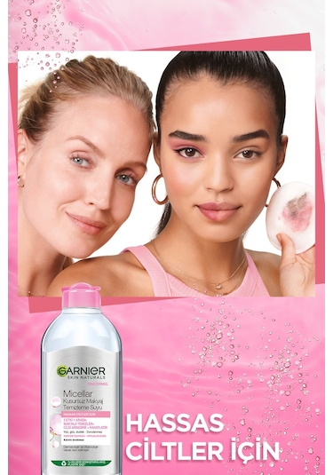 Garnier Micellar Hassas Ciltler Kusursuz Makyaj Temizleme Suyu 400 ML