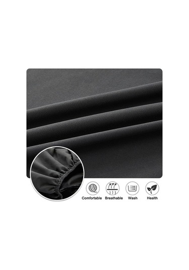 Novahub Açık Gri Yatak Örtüsü 150x200cm, Gömme Çarşaf, Kaymaz, Düz Renk, Yastık Kılıfı Dahil Değil Açık Gri