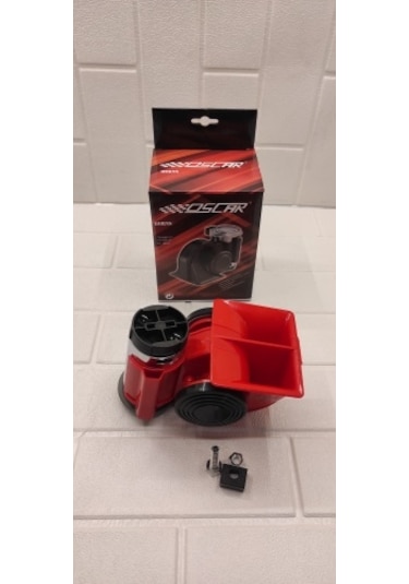 Ferrari Korna Kırmızı 12v 2 Yıl Garantili Kompresörlü F1 Korna